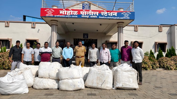 सोलापूर स्थानिक गुन्हे शाखा, सोलापूर ग्रामीण यांची धडाकेबाज कामगिरी.  ◾पोखरापूर व मांडवे वस्ती येथे अवैद्य व्यवसायावर पुन्हा एकदा सर्जिकल स्ट्राइक.