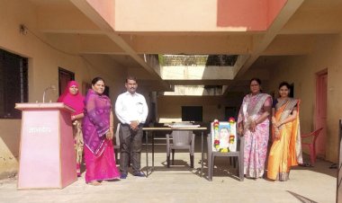 *ज्ञानदीप संकुलात हिंदी राष्ट्रभाषा दिन साजरा :*