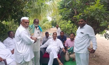 *आमदार बबनदादा शिदे यांची प्रा. मारूती जाधव यांच्या निवासस्थानी सदिच्छा भेट:-*