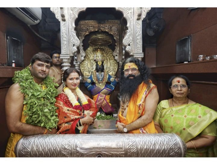 श्री विठ्ठल रुक्मिणी मातेची प्रक्षाळ पूजा भक्तीमय वातावरणात संपन्न...