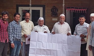 सरकोली पर्यटन स्थळ निर्मिती करण्याकरिताचा नकाशा तयार...