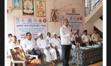 मुंढेवाडी मध्ये स्वेरीज कॉलेज ऑफ इंजिनिअरिंगचे ‘विशेष श्रम संस्कार शिबीर’ संपन्न..!