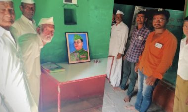 तळसंगी येथील स्वातंत्र्यवीर सावरकर सार्वजनिक वाचनालयात नेताजी सुभाषचंद्र बोस जयंती साजरी..