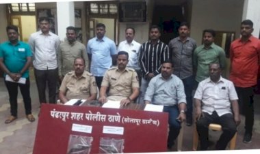 पंढरपूर शहरात गावटी पिस्तुल सापडल्याने उडाली खळबळ...!