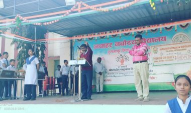 नवोदय विद्यालयात जागतिक मातृभाषा दिवस साजरा