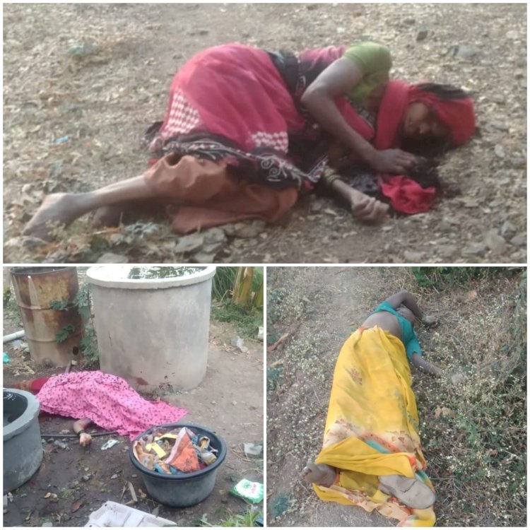 नंदेश्वर गावातील एकाच घरातील तीन महिलांची दगडाने ठेचून निर्घृन हत्या; एका संशयिताला अटक