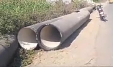 सांगोला तालुक्यातील जलजीवन मिशनचे काम निकृष्ट दर्जाचे होत चर्चा ; तर कामात मोठ्या प्रमाणावर भ्रष्टाचार झाल्याचा संशय,चौकशी ची मागणी..