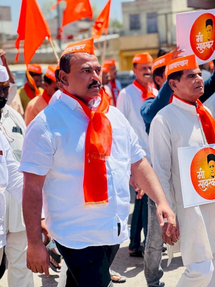 सावरकरांचे जीवन तेजोमय -  आ.समाधान आवताडे