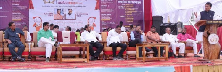 मराठी भाषा संवर्धनासाठी प्रत्येकाने पुढाकार घ्यावा - शालेय शिक्षण व मराठी भाषा मंत्री ना. दीपक केसरकर