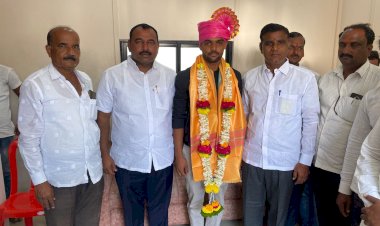 रहाटेवाडीचा ऋषिकेश पवार यांची केंद्रीय हवाई वाहतूक मंत्रालय अभियंता  म्हणून निवड,  मंगळवेढा तालुक्यात आनंदोत्सव साजरा..