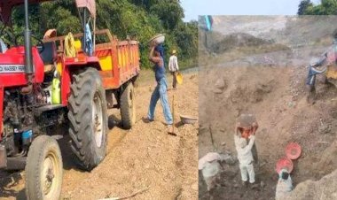 रात्रीस खेळ चाले.. अवैध वाळू उपशाने नदीपात्राची चाळण; पथक कशी करतात राखण? सोलापूर जिल्ह्याचे प्रभारी जिल्हाधिकारी तुषार ठोंबरे हे याकडे लक्ष देतील का ?