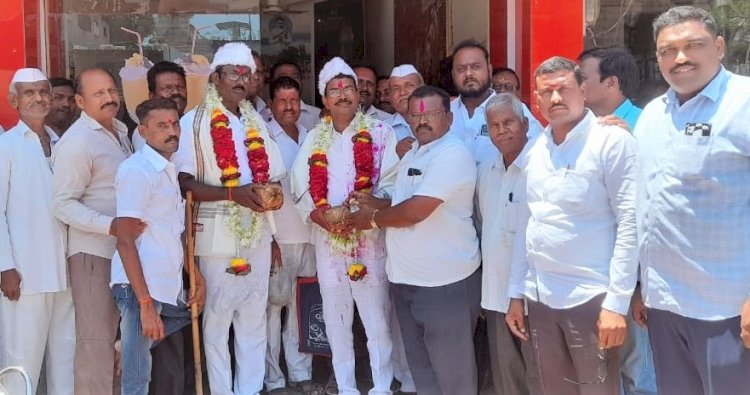 गादेगाव २ नं. सोसायटीच्या चेअरमनपदी शिवाजी शिंदे तर व्हा. चेअरमनपदी सुधाकर बागल