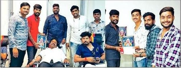 श्री. गणेश मित्र मंडळाच्यावतीने रक्तदान शिबिराचे आयोजन 65 रक्तदात्याने केले रक्तदान, रक्तदानात महिलांचा उत्स्फुत सहभाग