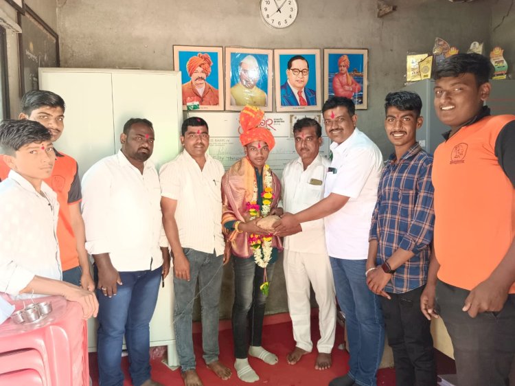 शिवरत्न ज्युनिअर कॉलेज गादेगाव चा रोहन भुसणर  याची राष्ट्रीय आट्यापाट्या संघात निवड....