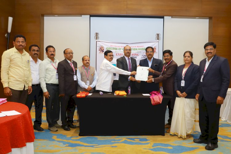 बार्शीच्या कॉलेज ऑफ एज्युकेशनला नॅकची "अ" श्रेणी प्राप्त  कॉलेज कमिटीचे योग्य नियोजन व दर्जेदार शिक्षण