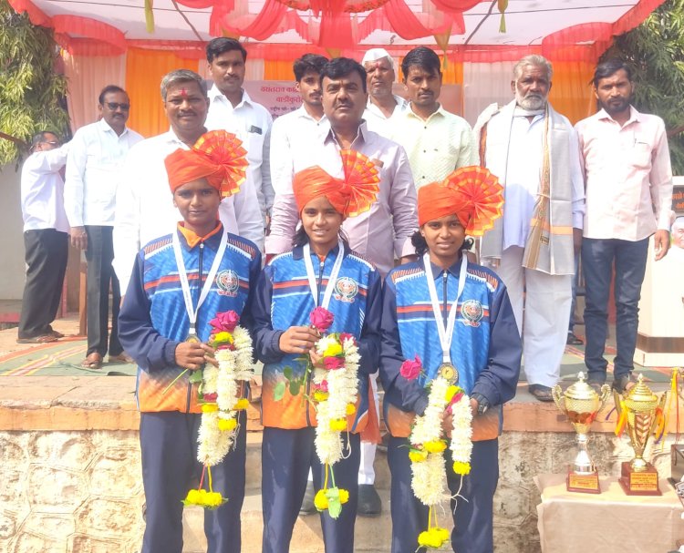 वसंतराव काळे प्रशालेतील राष्ट्रीय  खो - खो स्पर्धेत भारत देशात प्रथम क्रमांक  व डॉजबॉल स्पर्धेत महाराष्ट्रात प्रथम क्रमांक  स्पर्धकांचा  सत्कार