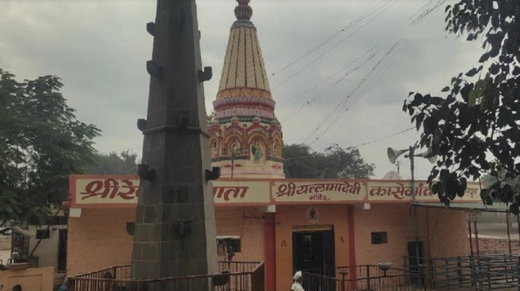 कासेगाव येथील यल्लमा देवीच्या मंदीरातील दागिण्यांच्या चोरी प्रकरणातील आरोपीस अटक.. भाविक भक्तांकडून पोलिसांचे कौतुक