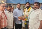 भाळवणी येथील प्राथमिक आरोग्य केंद्रास जिल्हा आरोग्य अधिकारी डॉ. नवले यांनी दिली भेट