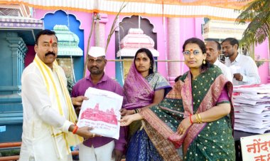 टेंभुर्णी येथील महादेव मंदिरात कोकाटे यांच्या पुढाकारातून अतिरुद्राभिषेकास प्रारंभ