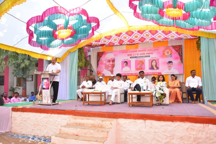 वसंतदादा काळेनी कष्टकऱ्यांच्या उन्नतीसाठी संघर्षातून निर्माण केलेली संस्थात्मक उभारणी दीपस्तंभसारखी दिशादर्शक- दिपक साळुंखे