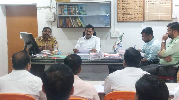 पंढरपूर माघवारी कालावधीत शहरात पाणी पुरवठ्याचे योग्य नियोजन करावे :- प्रांताधिकारी बी.आर माळी