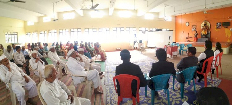 मातोश्री वृद्धाश्रमातील वृद्धांना दिले "ज्येष्ठ नागरिकांच्या कायद्याचे" ज्ञान  न्यायाधीश श्री.लंबे यांच्या संकल्पनेतून ऑनलाईन कायदेविषयक शिबीर संपन्न..