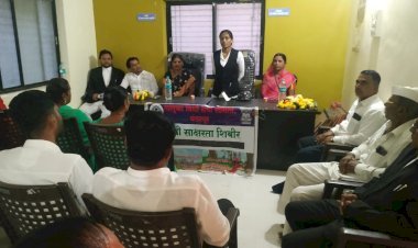 उंबरगाव येथे तालुका विधी सेवा समिती व आधिवक्ता संघ यांच्या संयुक्त विद्यमाने शिबिर संपन्न....