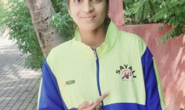 गादेगावची सायली बागल हिची राष्ट्रीय  बॉजबाँल स्पर्धेसाठी निवड