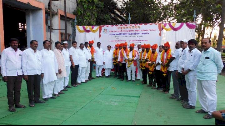 शेतक-यांचा विश्वास असल्यामुळे  संत दामाजी कारखान्याचा गळीत हंगाम यशस्वी करु शकलो- चेअरमन, शिवानंद पाटील