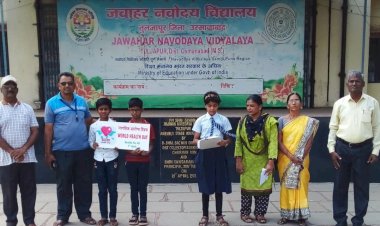 तुळजापूर नवोदय विद्यालयात जागतिक आरोग्य दिन साजरा