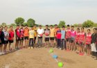 गादेगाव येथील शिवरत्न ज्युनिअर कॉलेज येथे राज्यस्तरीय डॉजबॉल स्पर्धा प्रशिक्षण शिबीर उत्साहाने सुरुवात