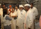 श्री .विठ्ठल- रुक्मिणी गाभारा संवर्धन काम या महिना अखेर पूर्ण होणार  - गहिनीनाथ महाराज औसेकर.            मंदिर समितीच्या पदाधिकाऱ्यांची पुरातत्व विभागा सोबत पाहणी व आढावा बैठक,