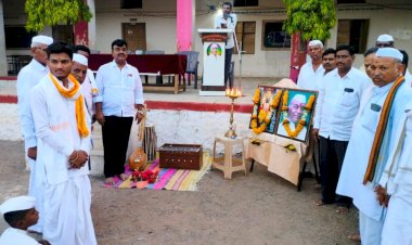 सांप्रदाय व भागवत धर्माचे विचार लहानपणीच विद्यार्थ्यांच्या मनावर रूजवावे ,-- चेअरमन कल्याणराव काळे,  वाडीकुरोली येथे वारकरी बाल संस्कार शिबिराचा शुभारंभ