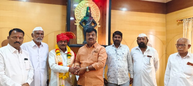 गोपाळपूर ग्रामपंचायतीच्या सरपंचपदी कल्याणराव काळे गटाचे अरुण बनसोडे यांची निवड.