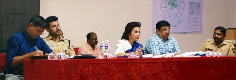 आषाढी वारीत भाविकांच्या सुविधांबाबत सुक्ष्म नियोजन करावे - अप्पर जिल्हाधिकारी मोनिकासिंग ठाकूर