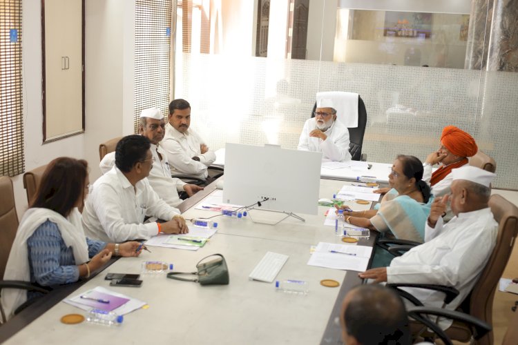 पंढरपूर आषाढी यात्रेतील सर्व कामे वेळेत पूर्ण करून भाविकांना पुरेसा प्रमाणात सोई सुविधा मिळणार ;- सह अध्यक्ष गहिनीनाथ महाराज औसेकर यांची माहिती.