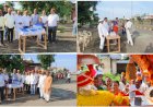 मराठा सेवा संघ व डॉ.ईश्वर जाधव मित्र परीवार गुवाहटी(आसाम) तर्फे वारकऱ्यांना मिनरल पाणी बॉटल वाटप