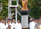 स्व.रतनचंद शहा यांच्या १८ व्या पुण्यतिथीनिमीत्त संत श्री.दामाजी कारखाना कार्यस्थळावर अभिवादन...