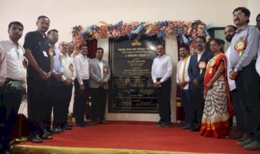 पंढरपूर चंद्रभागा बसस्थानक व यात्री निवास इमारतीचे लोकार्पण   ग्राम विकास मंत्री गिरीश महाजन यांच्या हस्ते