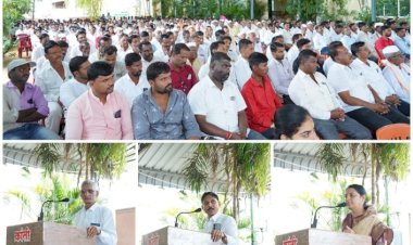 माढा विधानसभा निवडणूक लढविण्यासाठी तालुका काँग्रेस कमिटीची जोरदार मोर्चे बांधणी  सुरू   माजी आमदार धनाजी साठे यांच्या प्रमुख उपस्थित काँग्रेस पदाधिकाऱ्यांची  बैठक संपन्न,  बैठकीत नगराध्यक्ष मिनलताई साठे यांच्या नावास  एकमताने शिक्कामोर्तब