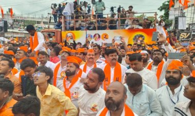 संघर्ष योद्धा मनोज जरांगे पाटील यांच्या शांतता रॅलीस पंढरपूर तालुक्यातून 35000 हजार मराठा समाज बांधव सहभागी:- किरणराज घाडगे  मराठा समाज बांधवाच्या सेवेसाठी  विठ्ठलचे चेअरमन अभिजीत पाटील प्रथम