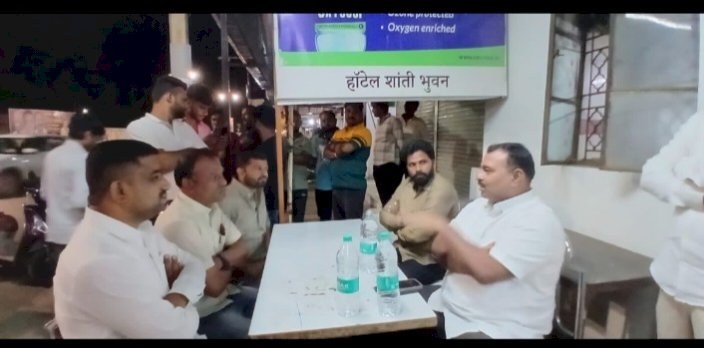 पंढरपूर शहरातील नागालँड चौकात गतिरोधक होणार   युवकांच्या मागणीनंतर आ .समाधान आवताडे यांनी मुख्याधिकाऱ्याना कारवाईची सूचना