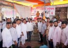 अंतरवाली सराटी येथे चेअरमन अभिजीत पाटलांनी मनोज जरांगे पाटलांच्या उपोषणाला दिली भेट  सरकारने तात्काळ मराठा आरक्षणाबाबत तोडगा काढण्याचे अभिजीत पाटील यांनी केले अवाहन