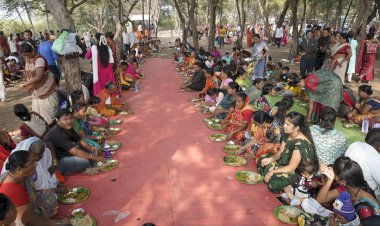 विठ्ठल- रुक्मिणी मंदिर समिती मार्फत आयोजित केलेल्या वनभोजनाचा हजारो भाविकांनी घेतला लाभ  विष्णूपद येथे दि .2 ते 20 दरम्यान उत्सव 2024 :   दर्शनासाठी भाविकांनी मोठ्या प्रमाणात केली गर्दी,