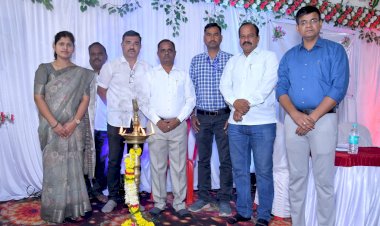 पंढरपूर येथे  नक्शा प्रकल्पाचा शुभारंभ ,  पंढरपूर  शहरी भागातील सर्व मिळकतींचे  ड्रोनद्वारे होणार मोजणी