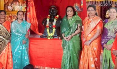 मातोश्री ईश्वराम्मा विद्यालयात ३९६वी शिवजयंती मोठ्या उत्साह पूर्ण वातावरणात साजरी..