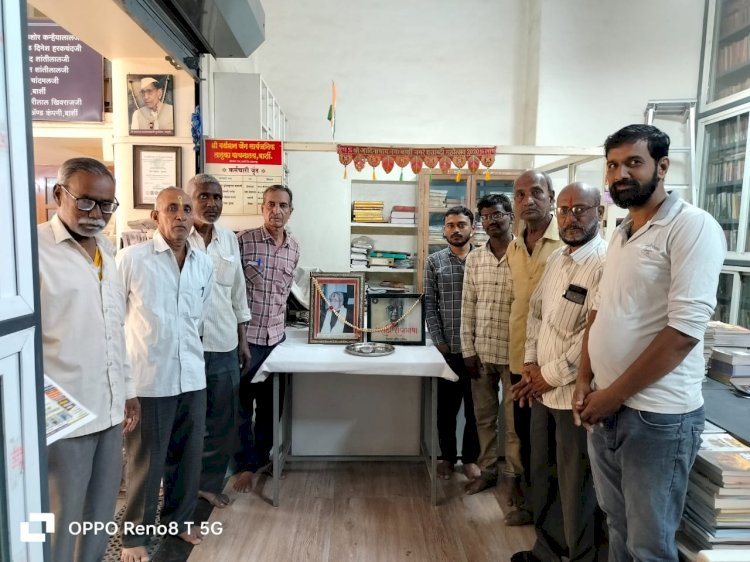 श्री वर्धमान जैन सार्वजनिक तालुका वाचनालय,बार्शी येथे कविवर्य वि.वा.शिरवाडकर (कुसुमाग्रज) यांच्या जन्मदिना निमित्त  मराठी राजभाषा गौरव दिन मोठ्या उत्साहात साजरा..