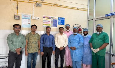 पंढरपूर उपजिल्हा रुग्णालयात प्रथमच गुडघ्याची यशस्वी शस्त्रक्रिया