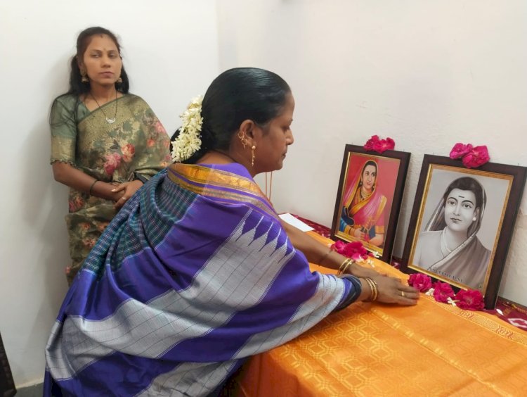 सोलापूर येथील  क्रांतीज्योती सावित्रीबाई फुले बालसंगोपन शासकीय कार्यालयात जागतिक महिला दिन उत्साहात साजरा..