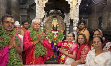 चैत्री एकादशी निमित्त श्री. विठ्ठल-रुक्मिणीची नित्यपूजा संपन्न..